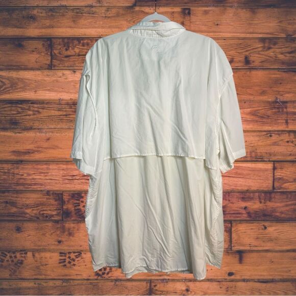 5 for $25🔥Magellan White Short Sleeve Button Front Shirt 4XL - Picture 2 of 7